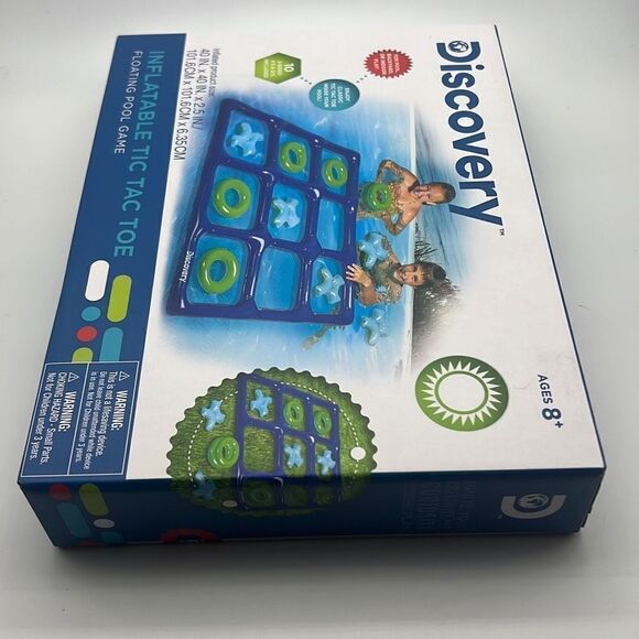 DISCOVERY #MINDBLOWN INFLATABLE TIC TAC TOE GAME SET-NWB - Picture 5 of 5